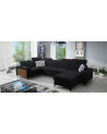 Canapé d'angle convertible BARTONE IV 361 x 183 x 203 cm en plusieurs couleurs