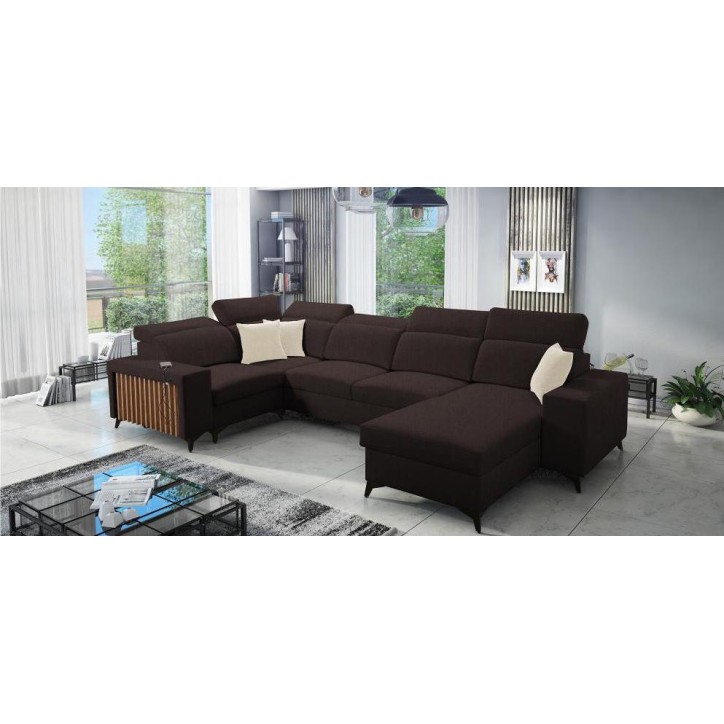 Canapé d'angle convertible BARTONE IV 361 x 183 x 203 cm en plusieurs couleurs Canapé d'angle convertible BARTONE IV 361 x 183 x 203 cm en plusieurs couleurs