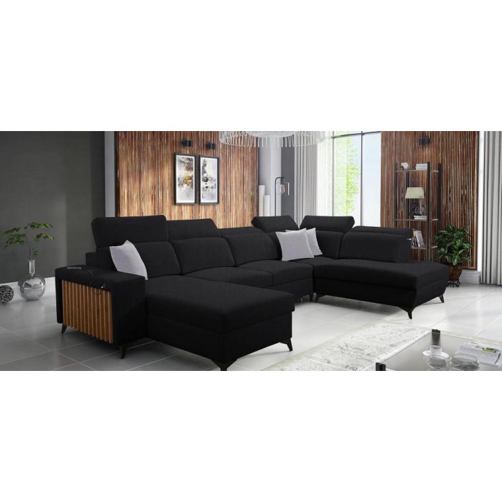 Canapé d'angle convertible BARTONE VI 363 x 183 x 224 cm en plusieurs couleurs Canapé d'angle convertible BARTONE VI 363 x 183 x 224 cm en plusieurs couleurs