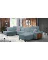 Sofá rinconera convertible BARTONE VI 363 x 183 x 224 cm en varios colores