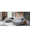 Sofá rinconera convertible BARTONE VI 363 x 183 x 224 cm en varios colores