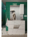 Set da bagno VITTORIA bianco lucido101 x 86 x 47 cm