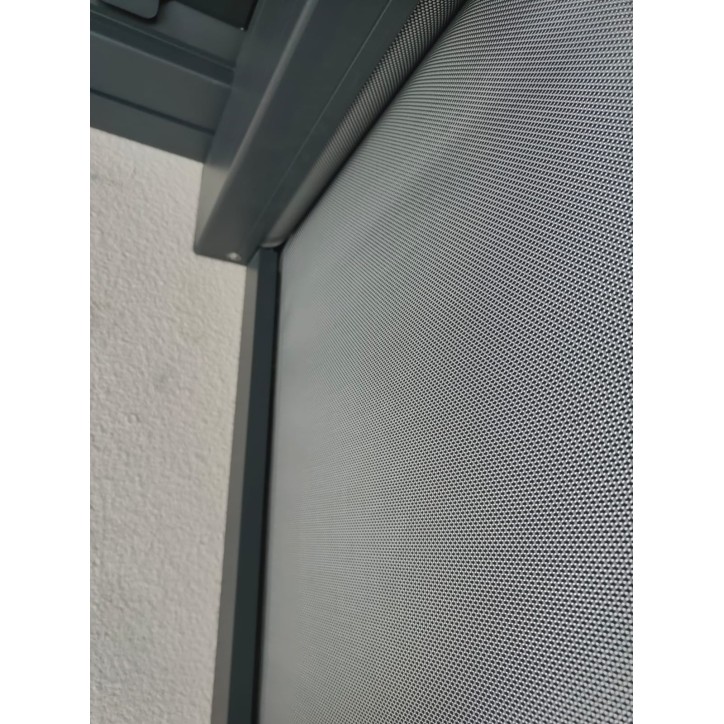 Pergola Angie bioclimatique 3x4 m - 2 stores et éclairage LED