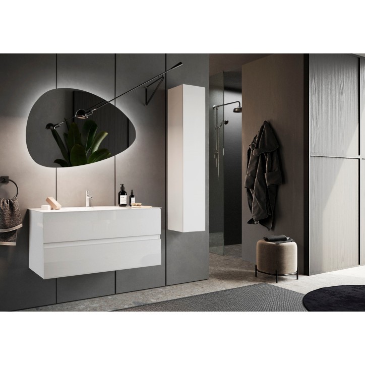 Set da bagno START bianco lucido 101 x 53 x 47 cm