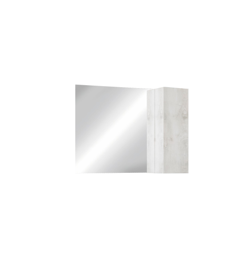 copy of Ensemble salle de bain, meuble+colonne+miroir+vasque STEEL noir frêne, en plusieurs dimensions