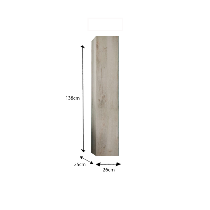 Mueble de baño BASIC pino blanco 70 x 47 x 45 cm Mueble de baño BASIC pino blanco 70 x 47 x 45 cm