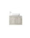 Mueble de baño BASIC pino blanco 70 x 47 x 45 cm