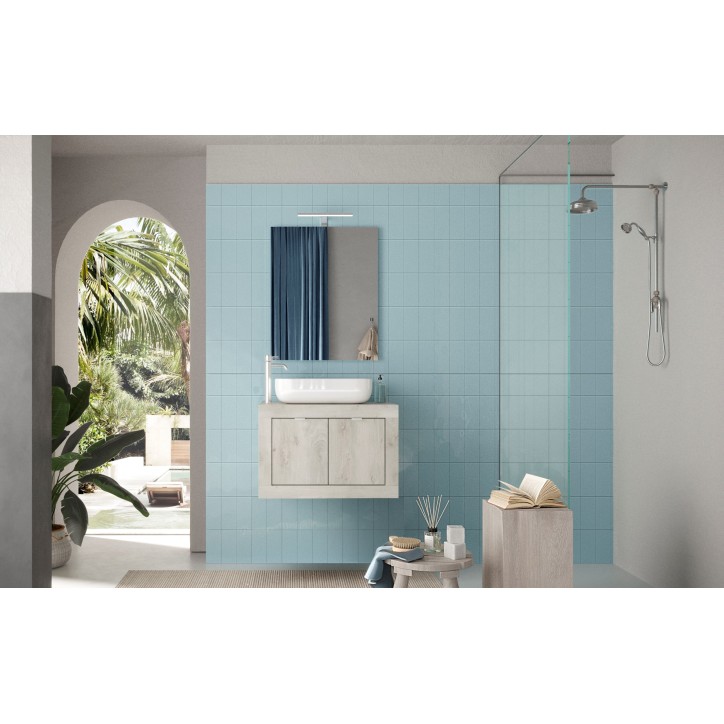 Set da bagno BASIC pino bianco 70 x 47 x 45 cm Set da bagno BASIC pino bianco 70 x 47 x 45 cm