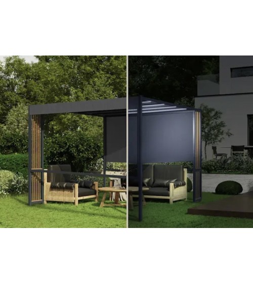 Gazebo Singapour 3x3x2.2m