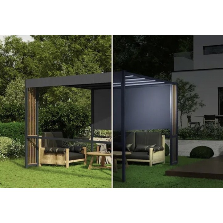 Gazebo Singapour 3x3x2.2m