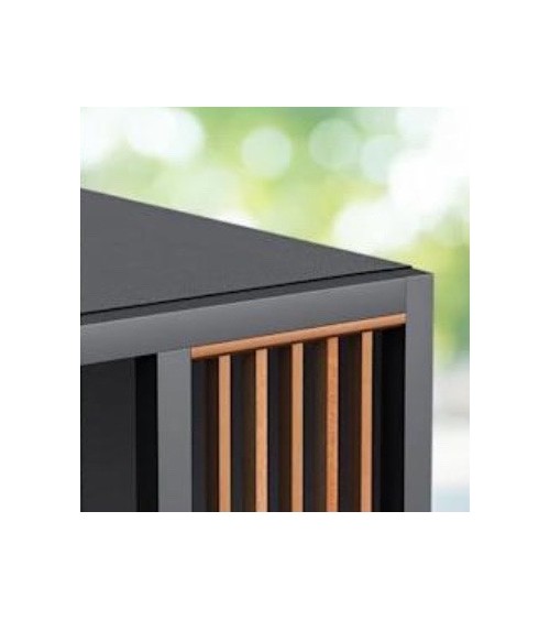 Gazebo Singapour 3x3x2.2m