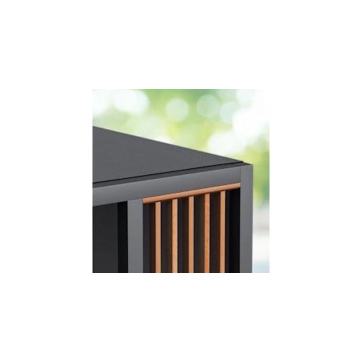 Gazebo Singapour 3x3x2.2m