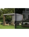 Gazebo Ajaccio 3x3x2.2m