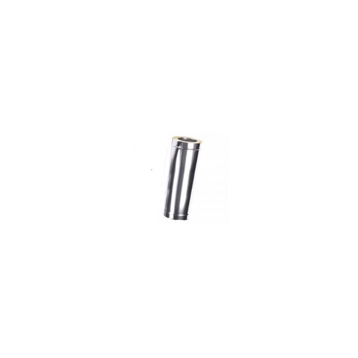 TUBE DROIT 1 ML ISOLE DOUBLE PAROI INOX EP. 1MM Ø 100/120/130/150/160/180/200 mm TUBE DROIT 1 ML ISOLE DOUBLE PAROI INOX EP. 1MM Ø 100/120/130/150/160/180/200 mm