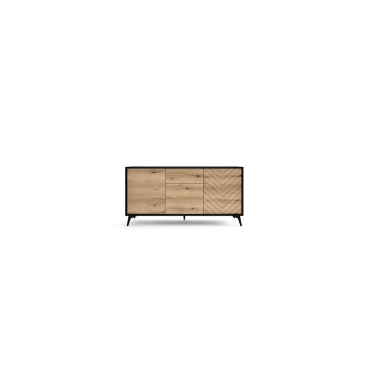 DIAMOND K154 Aparador de 2 portas e 3 gavetas 154x77x39 cm