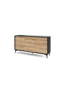 Aparador 2 puertas 3 cajones DIAMOND K154 154x77x39 cm