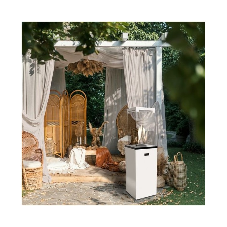 CHAUFFAGE EXTÉRIEUR GAZ PATIO LIGHT BLANC