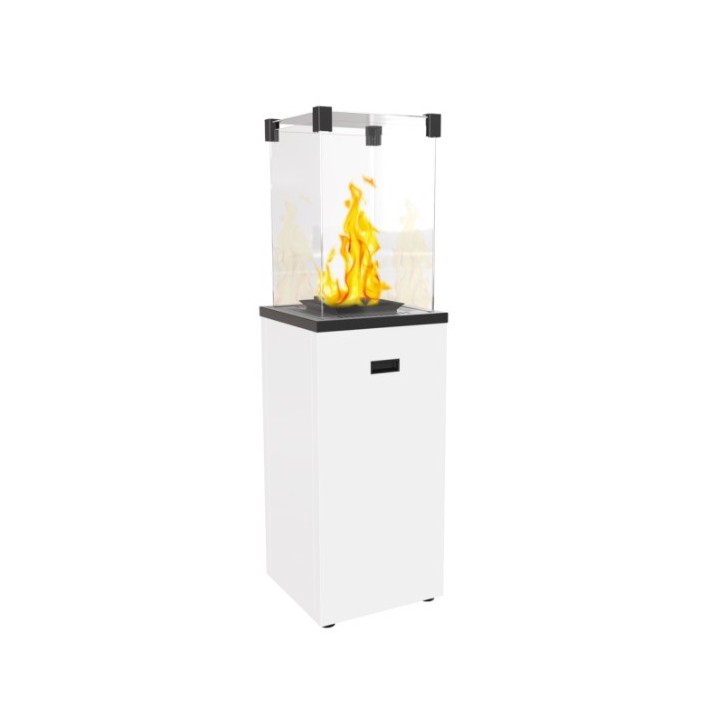 CHAUFFAGE GAZ EXTERIEUR PATIO SLIM BLANC