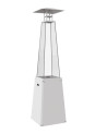Chauffage extérieur Gaz UMBRELLA BS Couleur Acier Blanc 12kw