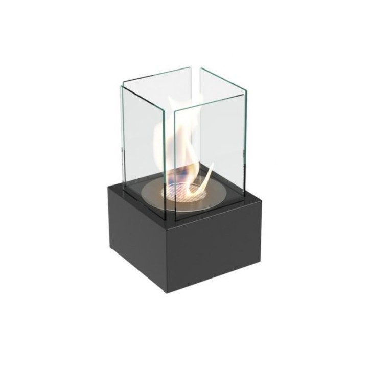 MINI CHAUFFAGE AU GAZ PATIO NOIR + CHEMINÉE BIO