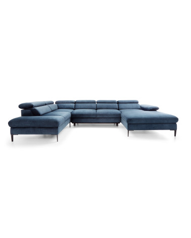 Canapé d'angle convertible BLUES U2 214 x 353 x 182 cm