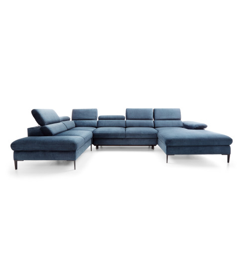 Canapé d'angle convertible BLUES U2 214 x 353 x 182 cm