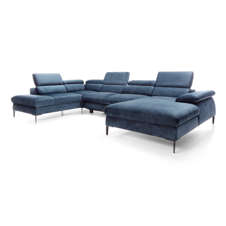 Canapé d'angle convertible BLUES U2 214 x 353 x 182 cm