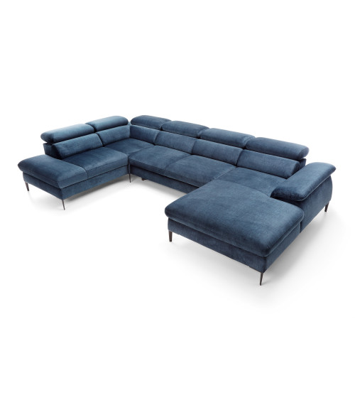 Meuble TV MONO bordeaux 154 cm