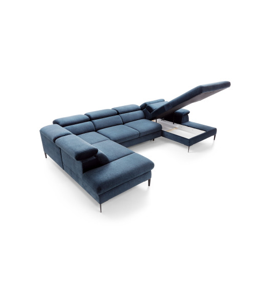 Sofá rinconera convertible BLUES U2 214 x 353 x 182 cm
