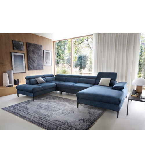 Meuble TV MONO bordeaux 154 cm
