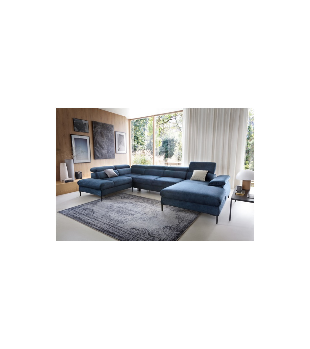 Meuble TV MONO bordeaux 154 cm