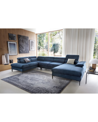 BLUES U2 divano letto angolare 214 x 353 x 182 cm