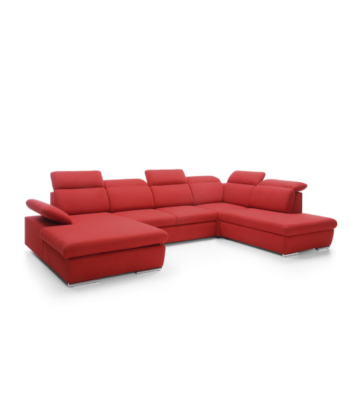 Meuble TV MONO bordeaux 154 cm
