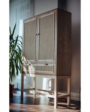 Armoire de rangement polyvalente MINIME 100 cm bois