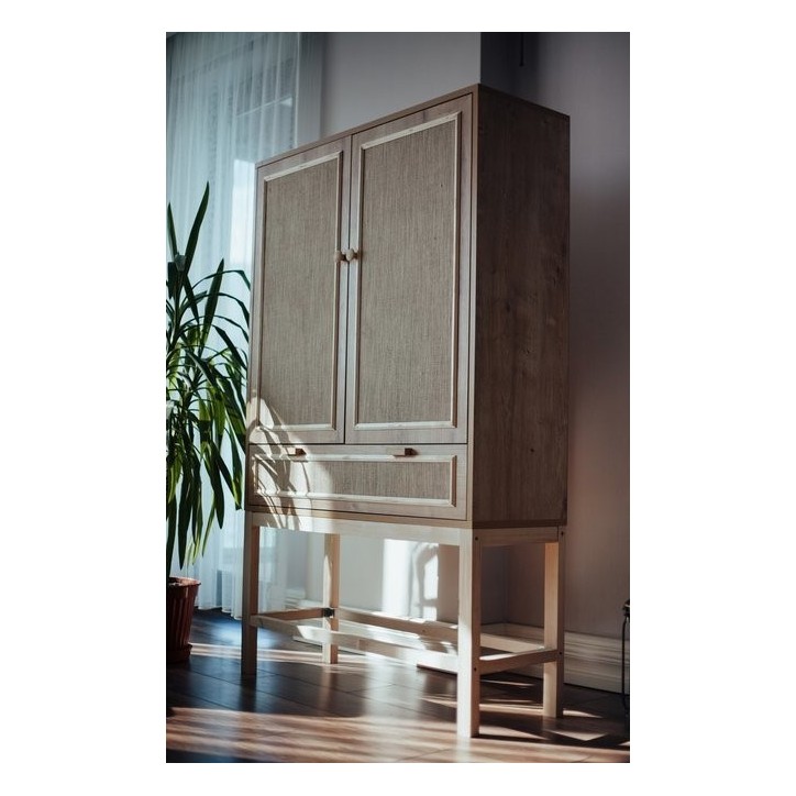 Armoire de rangement polyvalente MINIME 100 cm bois