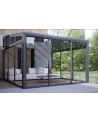 Veranda Genova 6x3x2.8m - en verre et en aluminium