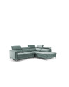 Divano angolare convertibile MAROZZO 265 x 225 cm in vari colori