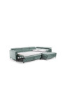 Canapé d'angle convertible MAROZZO 265 x 225 cm en plusieurs couleurs