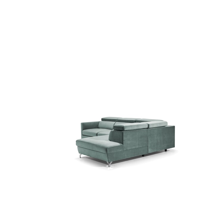 Divano angolare convertibile MAROZZO 265 x 225 cm in vari colori