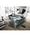 Canapé d'angle convertible MAROZZO 265 x 225 cm en plusieurs couleurs