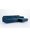 Canapé d'angle convertible MAROZZO 265 x 225 cm en plusieurs couleurs