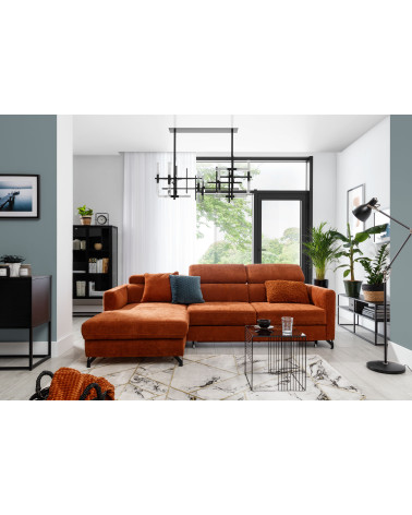 Canapé d'angle convertible MAROZZO 245 x 170 cm