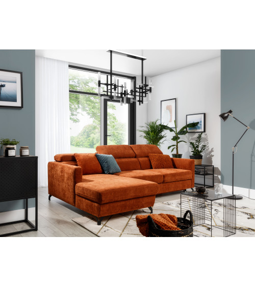 Sofá rinconera convertible MAROZZO 245 x 170 cm