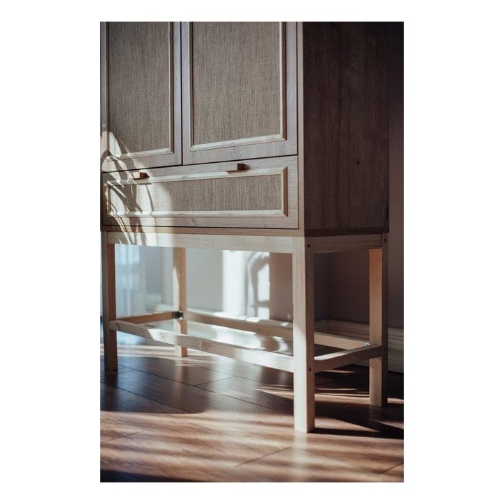 Armoire de rangement polyvalente MINIME 100 cm bois