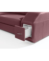 Sofá rinconera convertible NAPOLI 350 x 276 cm en varios colores