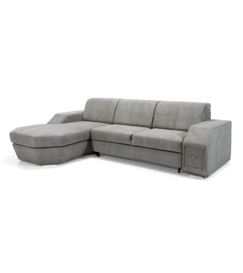 Canapé d'angle convertible NAPOLI 350 x 276 cm en plusieurs couleurs