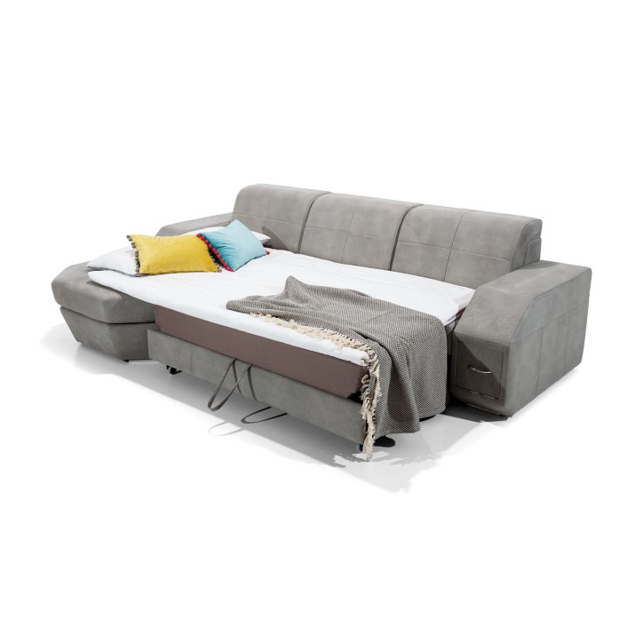 Sofá rinconera convertible NAPOLI 350 x 276 cm en varios colores
