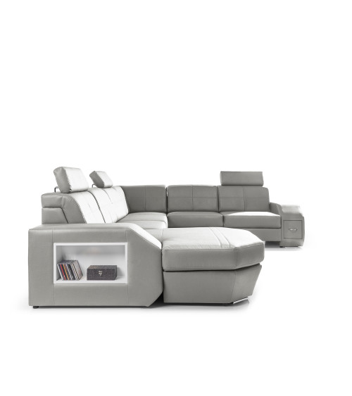 Sofá rinconera convertible NAPOLI 350 x 276 cm en varios colores