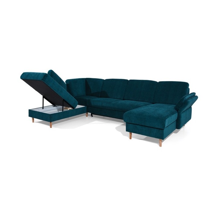 Divano angolare convertibile SORI 155 x 320 x 200 cm