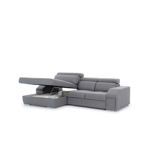 Sofá rinconera convertible TULON 275 x 173 cm